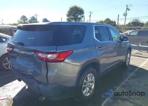 2018 Chevrolet Traverse Ls from USA, damaged, VIN 1GNEVFKW8JJ156107